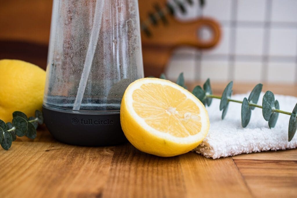 lemon eucalyptus cleaning spray
