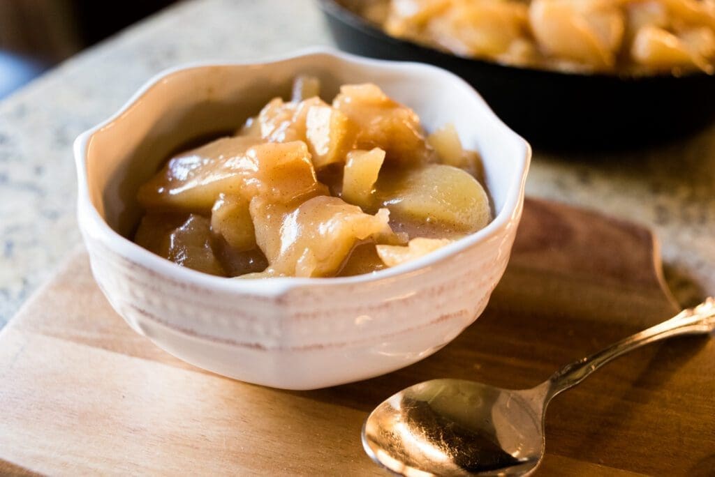 dutch oven fried apples